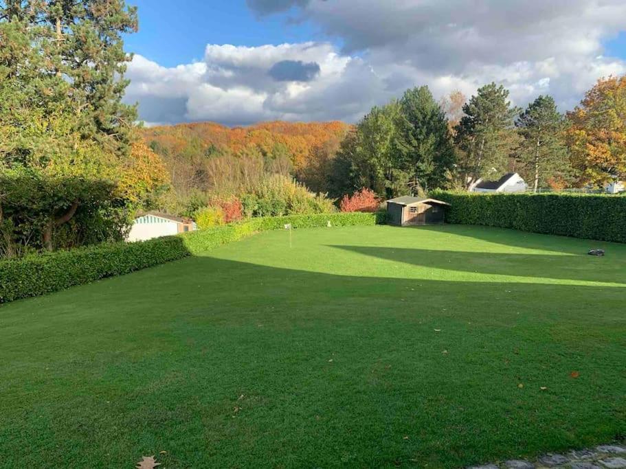 Lovely 1-Bedroom Appartement Le Joyau With Indoor Pool And Sauna Lasne Bagian luar foto